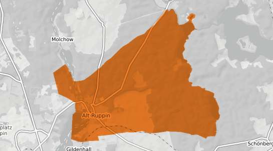 Mietspiegelkarte Alt Ruppin
